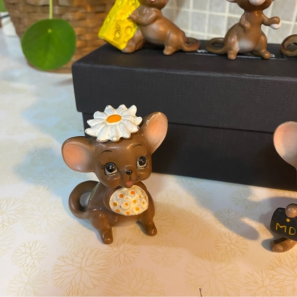 Vintage Josef Originals Mouse family mice figurines - Picture 2 of 9
